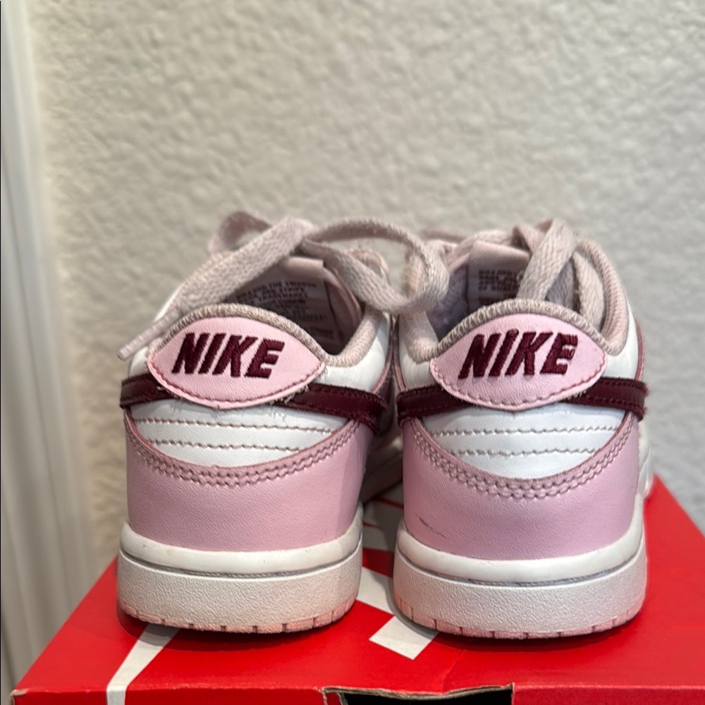 Nike Dunk Low Pink/Red/White ‘Valentine’s Day’ (PS) - Picture 3 of 7